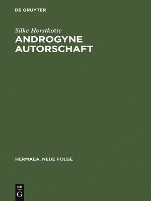 cover image of Androgyne Autorschaft